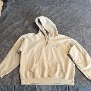 Men's Beige Hoodie